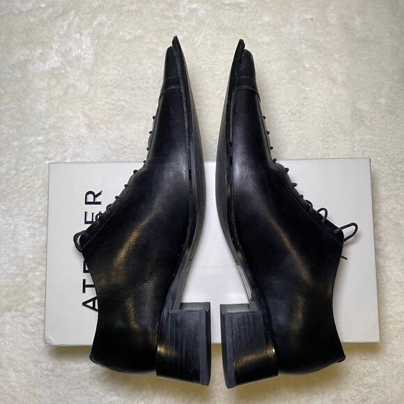 Vagabond Atelier Samira Lace-up Pointed Toe Shoes in Black, Size US 9 EU 39 - Picture 5 of 11